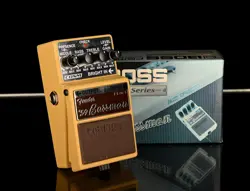 USED BOSS FBM-1 FENDER '59 BASSMAN PEDAL WITH BOX - 2