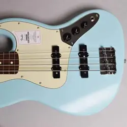 FENDER MADE IN JAPAN JUNIOR COLLECTION JAZZ BASS/SATIN DNB BASS SHORT SCALE USED