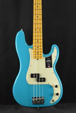 FENDER AMERICAN PROFESSIONAL II PRECISION BASS MIAMI BLUE MAPLE FINGERBOARD