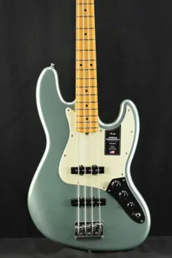 FENDER AMERICAN PROFESSIONAL II JAZZ BASS MYSTIC SURF GREEN MAPLE FINGERBOARD