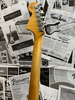 FENDER CUSTOM SHOP MBS 1970 STRATOCASTER RELIC -AGED VINTAGE WHITE- BY DENNIS SA