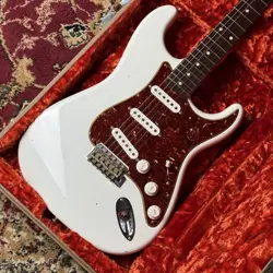 FENDER CUSTOM SHOP 1960 STRATOCASTER JOURNEYMAN RELIC OLYMPIC WHITE SAFE DELIVER