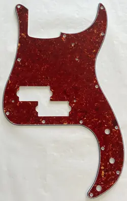 NEW GREAT- FOR FIT FENDER '62 PRECISION P BASS GUITAR PICKGUARD RED TORTOISE
