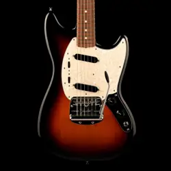 PRE OWNED FENDER VINTERA '60S MUSTANG GUITAR 3-COLOR SUNBURST WITH GIG BAG