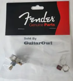 FENDER 250K SPLIT SHAFT POT VOLUME TONE 3/8 CTS .022UF CAP 0990830000