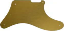 WD CUSTOM PICKGUARD FOR FENDER CABRONITA TELECASTER #14 SIMULATED BRUSHED GOL...