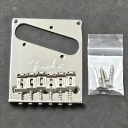 2016 AMERICAN STANDARD FENDER TELECASTER BRIDGE & SADDLES TELE USA GUITAR CHROME