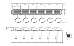 TUNERS FOR STRAT/TELE/JAGUAR