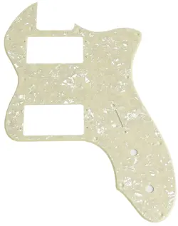 CUSTOM FOR FENDER TELECASTER '72 THINLINE GUITAR PICKGUARD,1 PLY CREAM PEARL