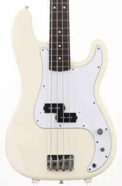 FENDER JAPAN PB-35 WHITE USED 1993-1994 BASSWOOD BODY MAPLE NECK W/SOFT CASE
