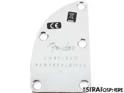 FENDER AMERICAN PROFESSIONAL II PRECISION P BASS V 5 STRING NECK PLATE 5 BOLTS