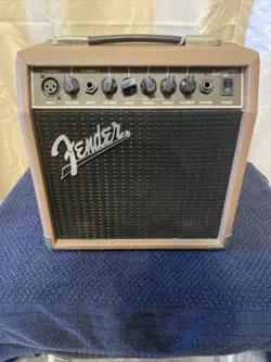 FENDER ACOUSTASONIC 15 15W ACOUSTIC GUITAR COMBO AMP (BROWN)