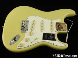 FENDER PLAYER II STRATOCASTER STRAT LOADED BODY ALDER STRAT HIALEAH YELLOW