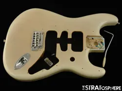 FENDER PLAYER II STRATOCASTER BODY HARDWARE STRAT CHAMBERED ASH WHITE BLONDE