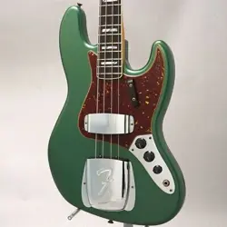 FENDER CUSTOM SHOP 1966 JAZZ BASS JOURNEYMAN RELIC AGED SHERWOOD GREEN METALLIC