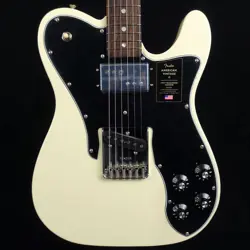 FENDER AMERICAN VINTAGE II 1977 TELECASTER CUSTOM OLYMPIC WHITE NO.YG746