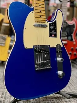 FENDER AMERICAN ULTRA TELECASTER -COBRA BLUE MAPLE- MADE IN 2021