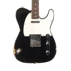 USED FENDER CUSTOM SHOP '60 TELECASTER RELIC BLACK 2021