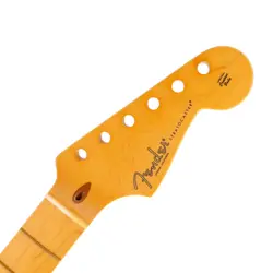 FENDER AMERICAN PRO II STRATOCASTER NECK MAPLE 70TH ANNIVERSARY UNCUT NUT