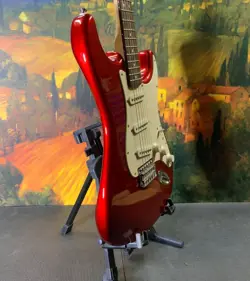 SQUIRE STRATOCASTER FLAMED