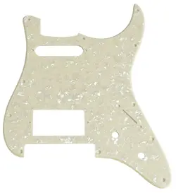 FOR FENDER STRAT FLOYD ROSE TREMOLO HS STYLE GUITAR PICKGUARD 1 PLY CREAM PEARL