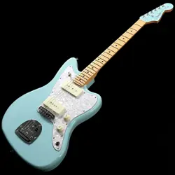 FENDER MADE IN JAPAN FSR HYBRID II JAZZMASTER DAPHNE BLUE MH ELECTRIC GUITAR