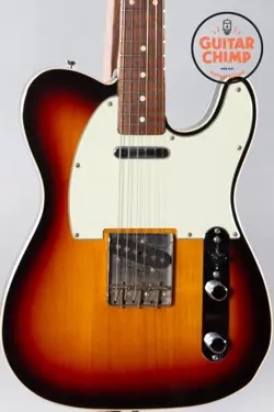 2004 FENDER TL62B-75TX ’62 TELECASTER CUSTOM 3-TONE SUNBURST TEXAS SPECIAL PICKU