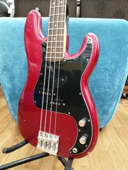 FENDER MEXICO NATE MENDEL P BASS USED ASH BODY ROSEWOOD FINGERBOARD W/HARD CASE