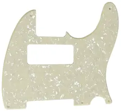 FOR FENDER TELECASTER TELE 5 HOLE WITH P90 GUITAR PICKGUARD 1 PLY CREAM PEARL