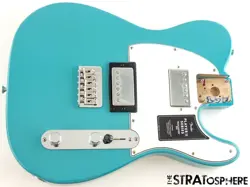 FENDER PLAYER II TELECASTER HH TELE LOADED BODY MODERN HUMBUCKER AQUATONE BLUE