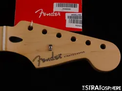  FENDER JIMMIE VAUGHAN STRATOCASTER STRAT NECK GUITAR JV MAPLE 