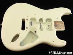 FENDER AMERICAN PROFESSIONAL II STRATOCASTER BODY, STRAT ALDER OLYMPIC WHITE