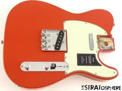 FENDER VINTERA II 60S RI TELECASTER TELE LOADED BODY, 1960S FIESTA RED