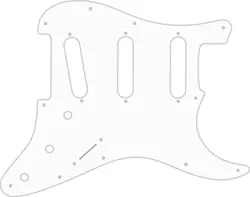 WD CUSTOM PICKGUARD FOR FENDER VOODOO JIMI HENDRIX TRIBUTE STRATOCASTER #04 W...