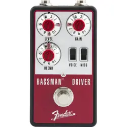 FENDER BASSMAN DRIVER BASS EFFECTS PEDAL