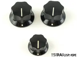 FENDER AMERICAN PERFORMER JAZZ J BASS 3 GUITAR KNOBS CONTROL VOLUME TONE!