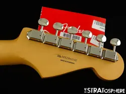 LEFTY FENDER PLAYER II STRATOCASTER STRAT NECK + TUNERS MODERN C SHAPED ROSEWOOD