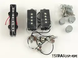 FENDER SQUIER AFFINITY PRECISION BASS PJ PICKUPS POTS KNOBS 