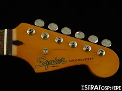 FENDER SQUIER CLASSIC VIBE 60S STRATOCASTER STRAT NECK + TUNERS, GUITAR
