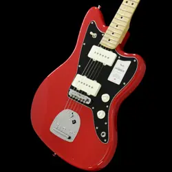 FENDER MADE IN JAPAN HYBRID II JAZZMASTER MAPLE MODENA RED ELECTRIC GUITAR