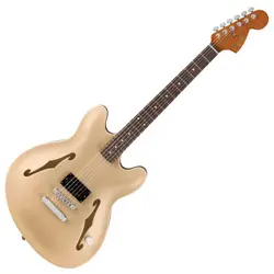 FENDER TOM DELONGE STARCASTER RW CHW SATIN SHORELINE GOLD ELECTRIC GUITAR