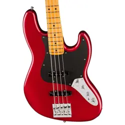 FENDER AMERICAN ULTRA II JAZZ BASS V GUITAR, MAPLE FB, SINISTER RED