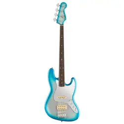 FENDER LIMITED PLAYER PLUS X BLU DETIGER JAZZ BASS GUITAR, SKY BURST SPARKLE