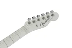 FENDER MADE IN JAPAN SILENT SIREN TELECASTER ARCTIC WHITE ELECTRIC GUITAR W/CASE