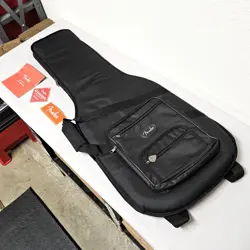 2019 FENDER DELUXE PADDED GIG BAG STRAT TELE STRATOCASTER TELECASTER GUITAR CASE