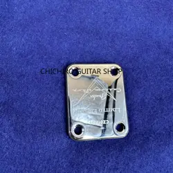 CUSTOM SHOP GUITAR NECK PLATE AND ELECTRIC GUITAR CHROME SPOT, FAST DELIVERY