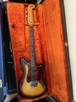 1965 FENDER ELECTRIC XII VINTAGE 12 STRING SUNBURST W/ CASE