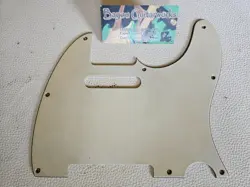 FENDER TELECASTER PICKGUARD MINT GREEN 3PLY AGED RELIC