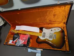 ELECTRIC GUITAR FENDER AMERICAN VINTAGE II 1972 TELECASTER THINLINE SUNBURST