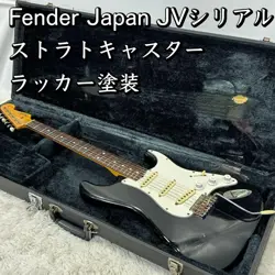 FENDER JAPAN JV STRATOCASTER LACQUER RELIC GUITAR - NATURAL WEAR, USED